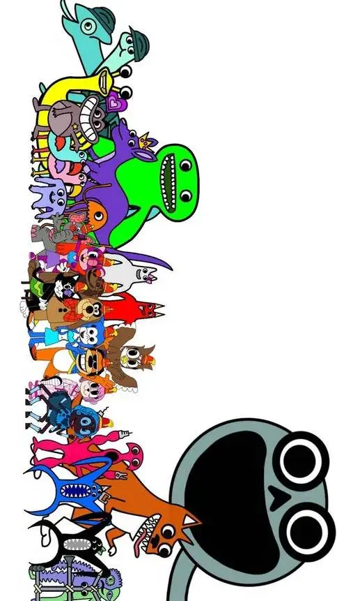 ai character: garden of banban  background