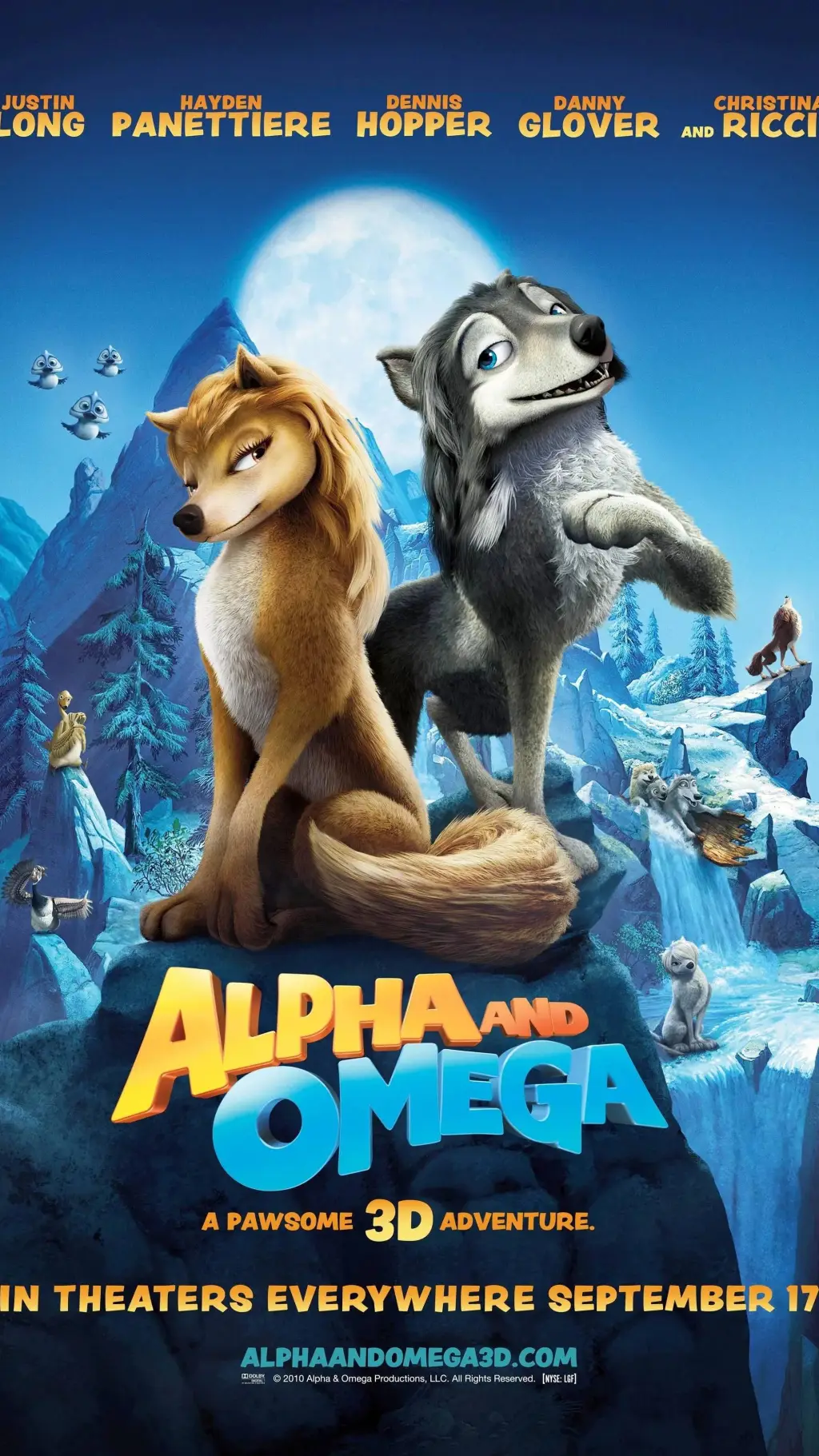 ai character: Alpha and Omega  background