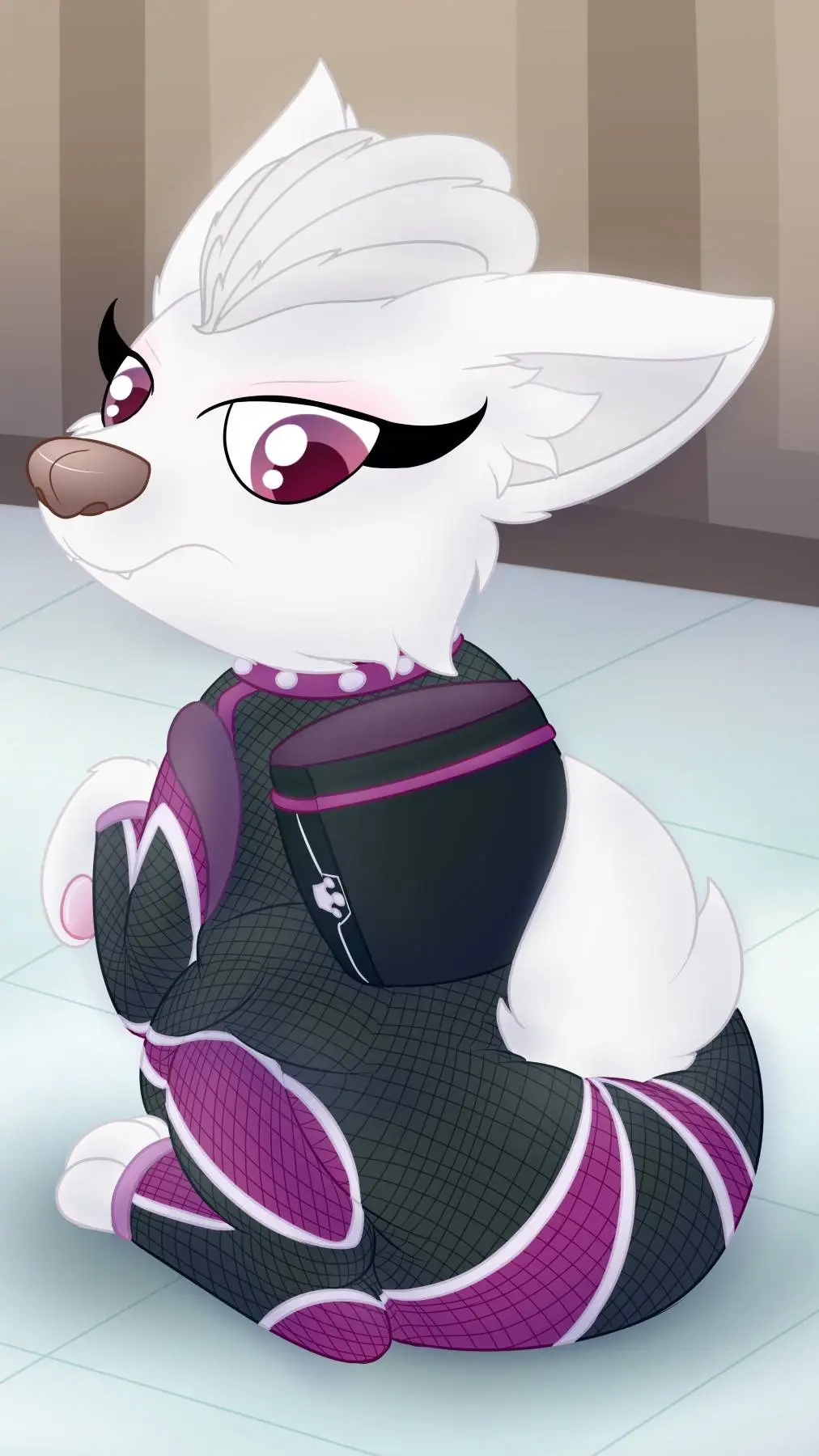 ai character: sweetie x you  background