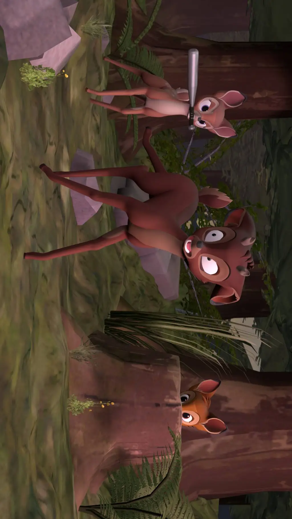 ai character: Angry Fawn background