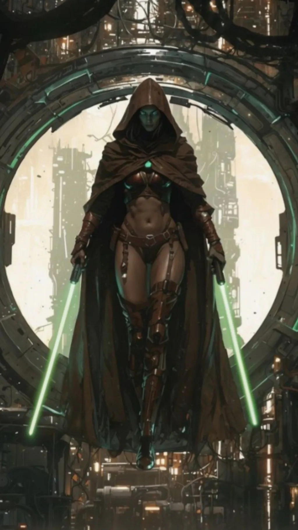 ai character: Gorda  background