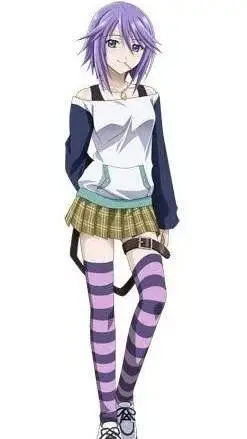 ai character: Mizore Shirayuki background