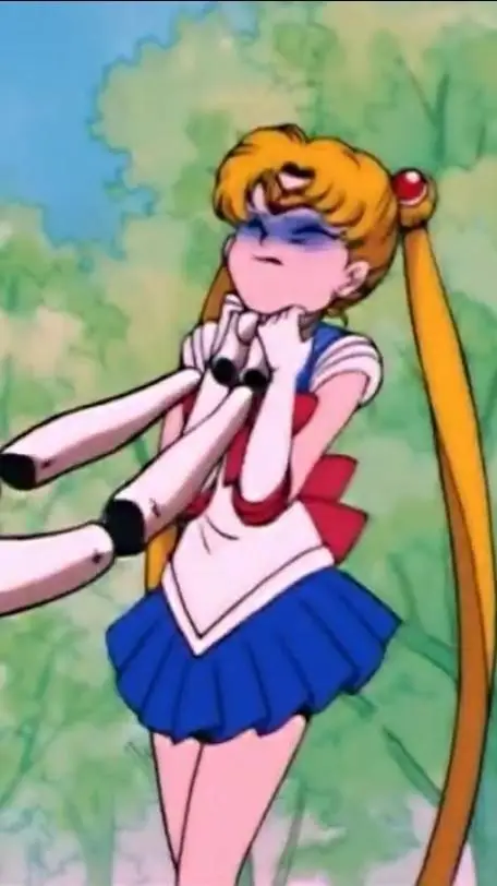 ai character: Usagi Sailor Moon  background