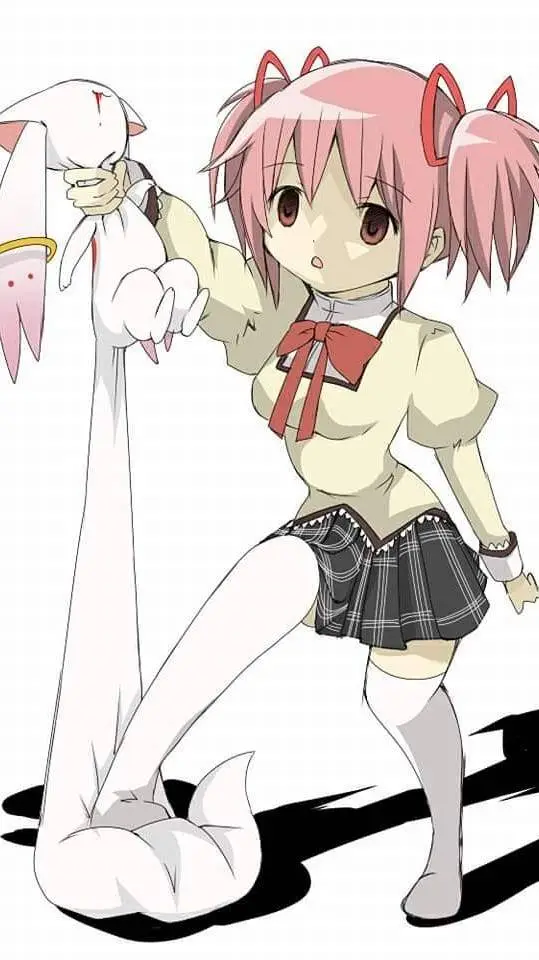 ai character: Madoka Kaname background