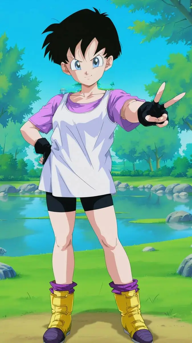 ai character: Videl background