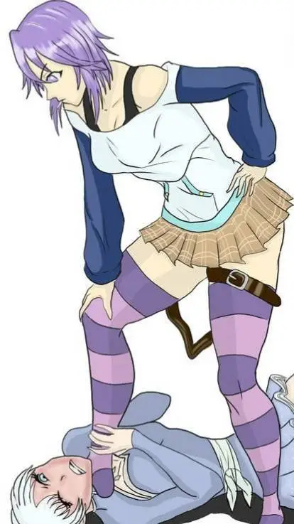 ai character: Mizore Shirayuki background