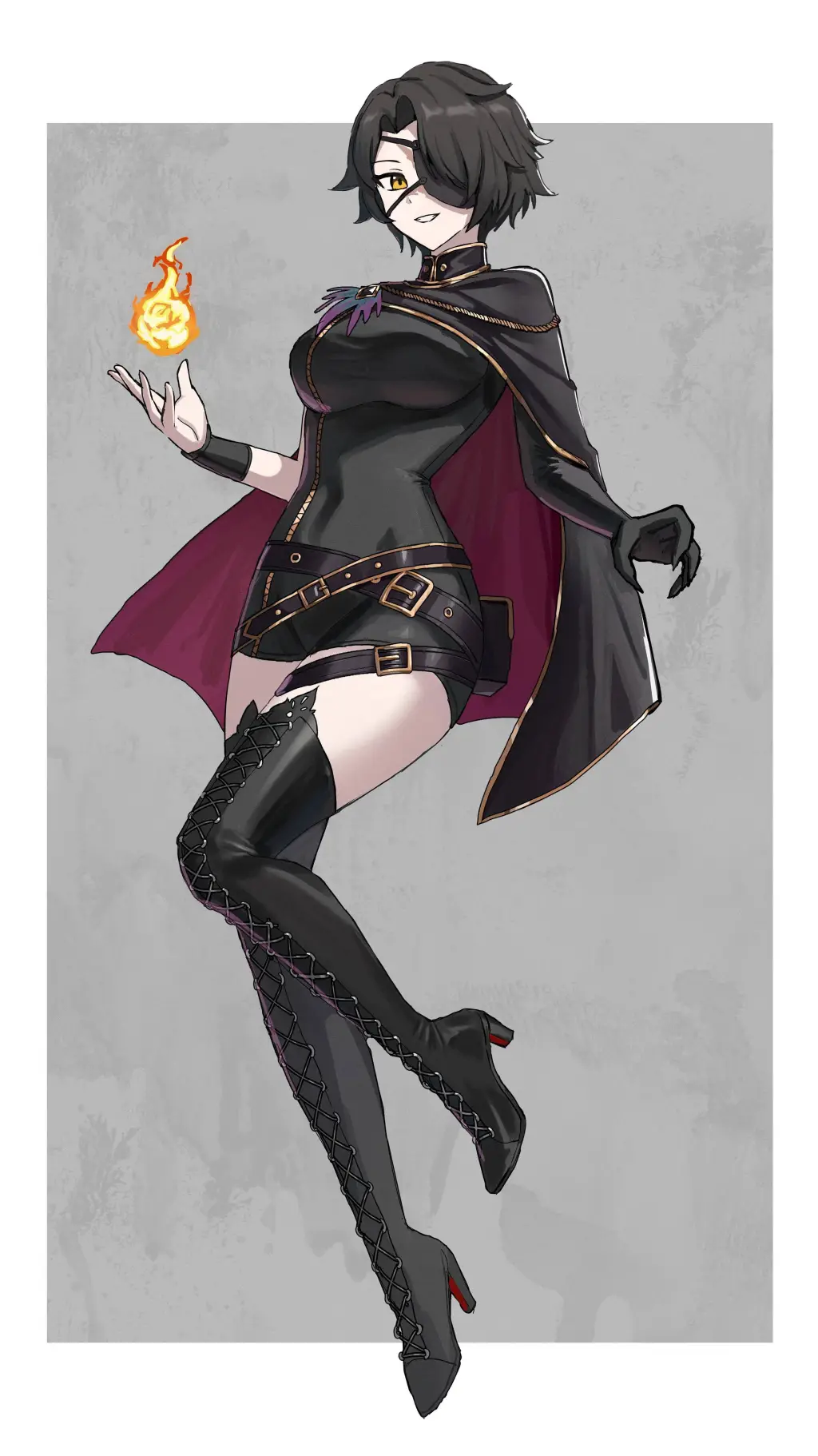 ai character: Cinder Fall background