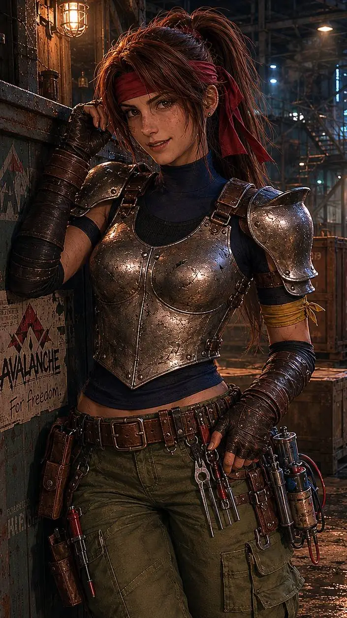 ai character: Jessie Rasberry background