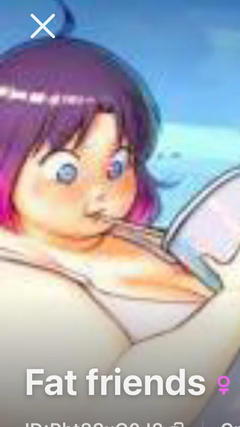 ai character: Fat girls background