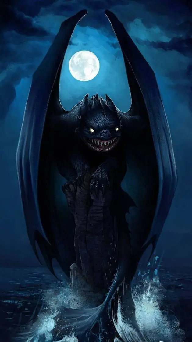 ai character: the nightfury background