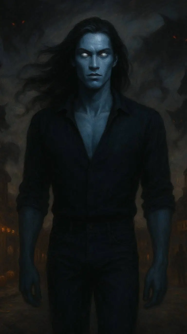 ai character: Hunter Wilde background