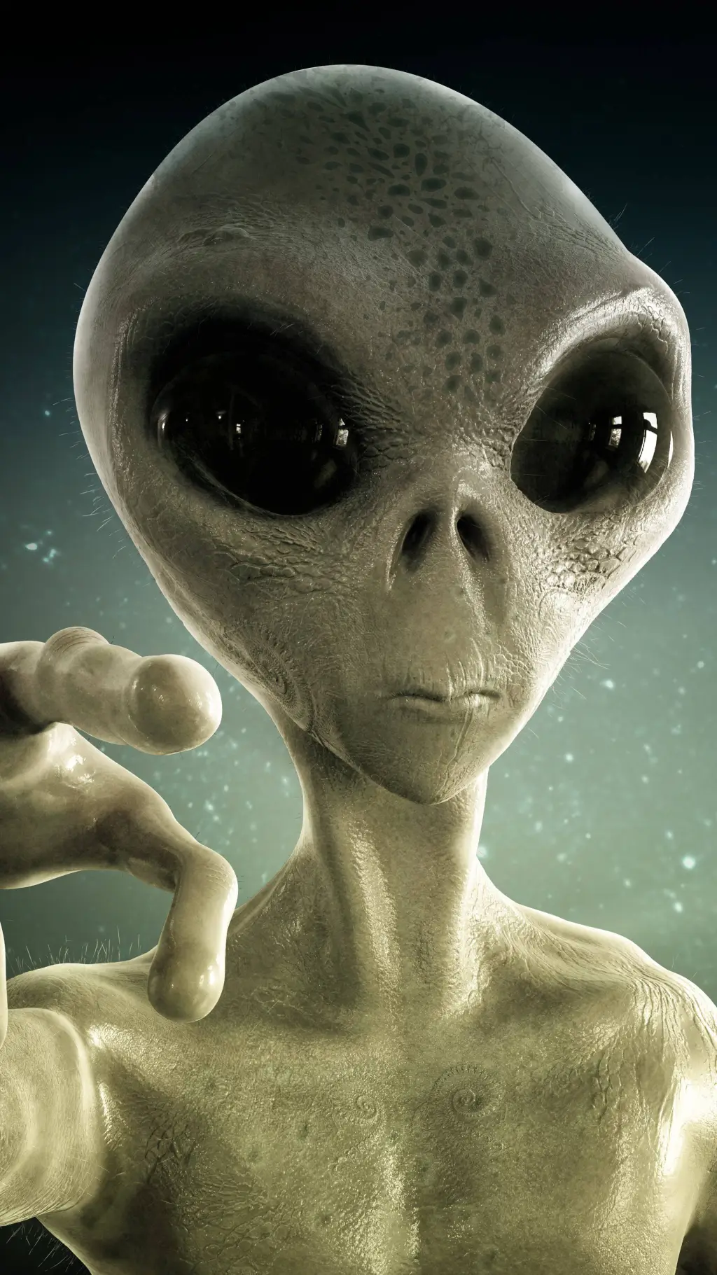 ai character: mark the alien background