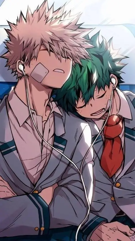 ai character: dekubaku ship background