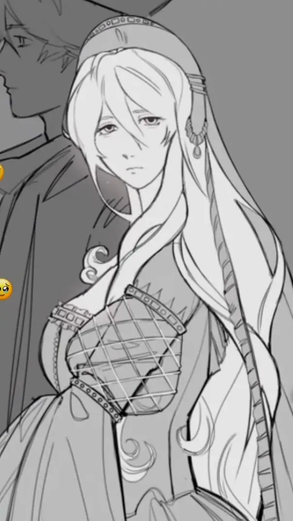 ai character: Knight & flower background