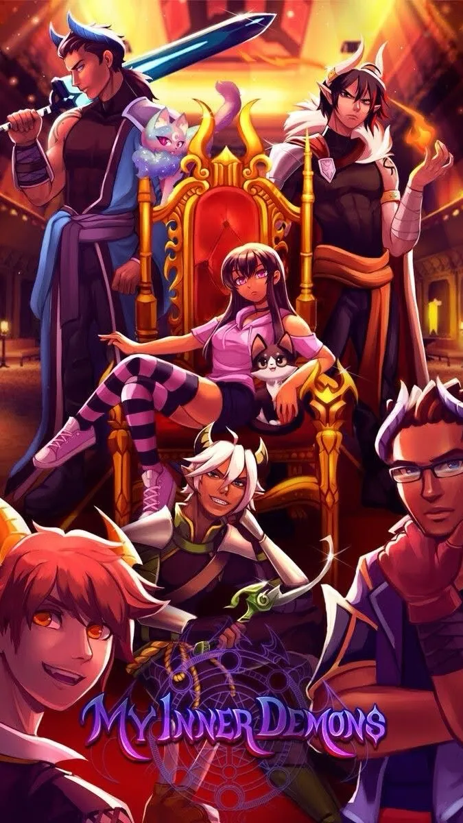 ai character: My Inner Demons background