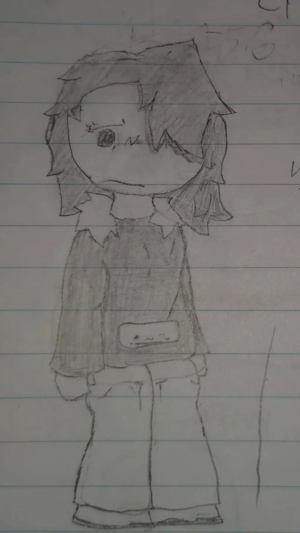 ai character:  Crisy background