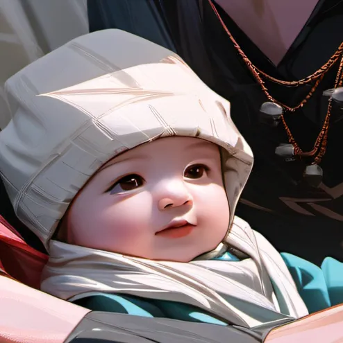 chat with ai character: Jake and baby🌹