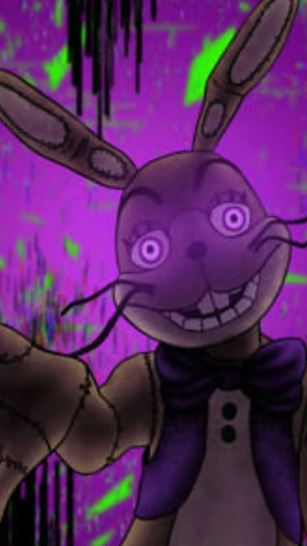 ai character: glitchtrap(Xman723 background