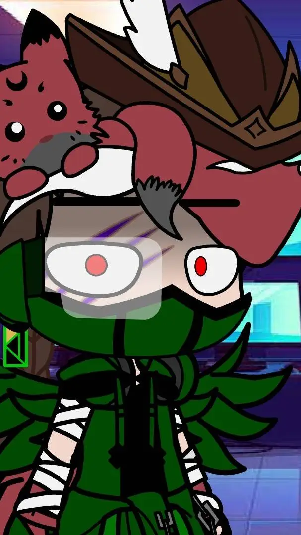 ai character: my gacha oc background