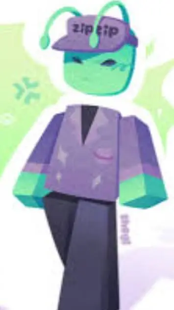 ai character: alien Elliot  background