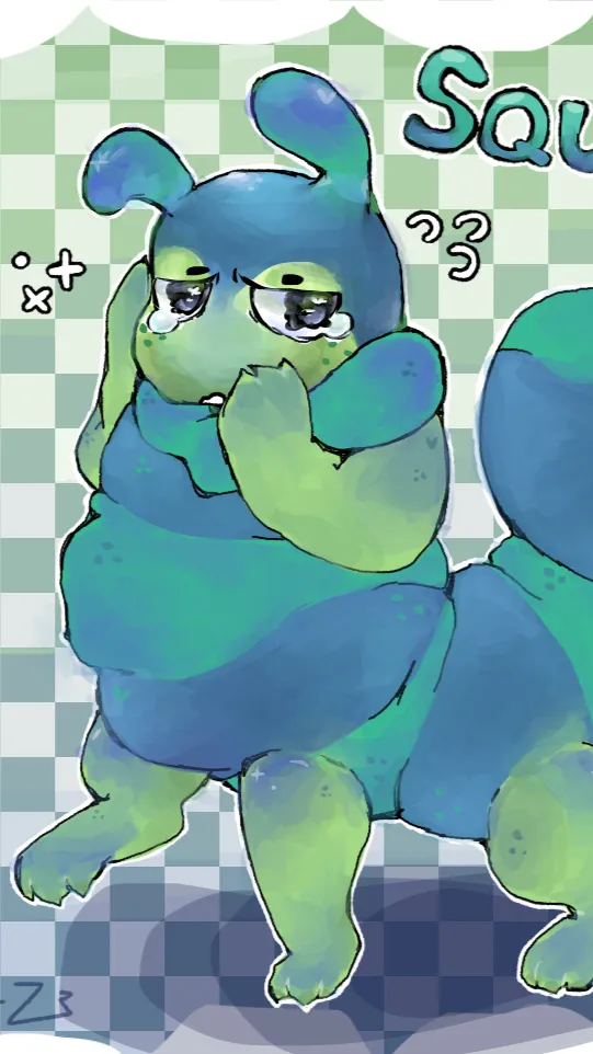 ai character: Squrim! background