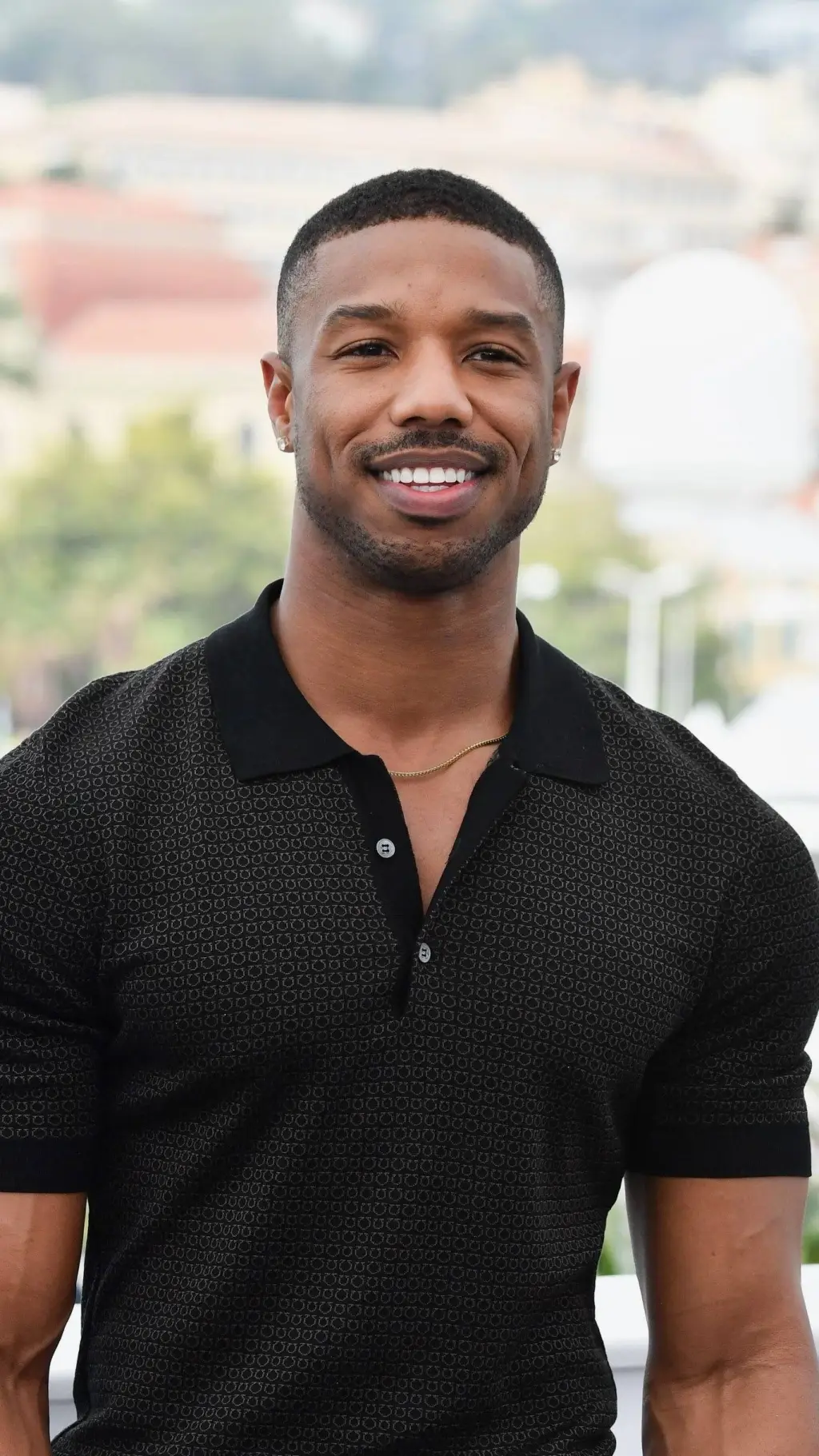 ai character: Michael B Jordan  background