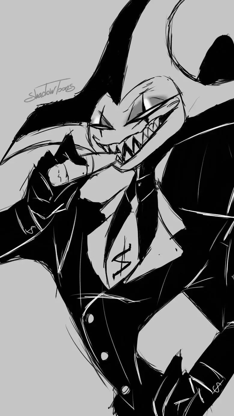 ai character: Mammon (Skinny) background