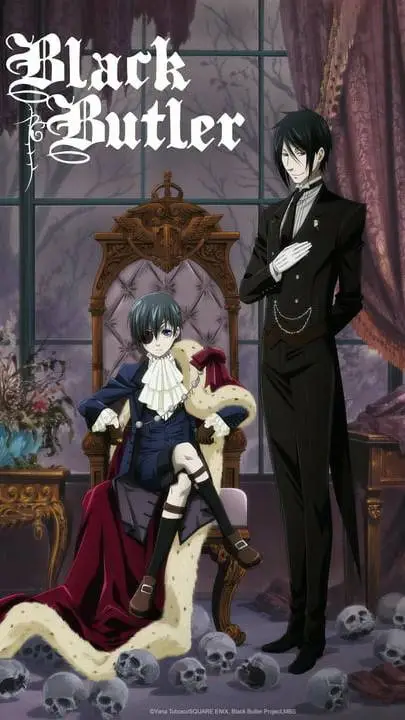 ai character: Black butler  background