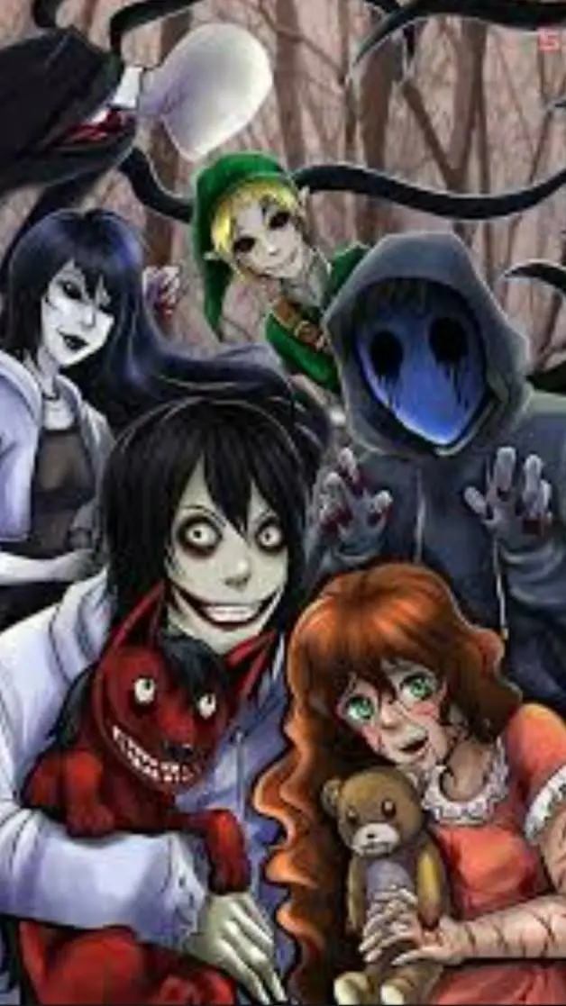 ai character: creepypasta  background