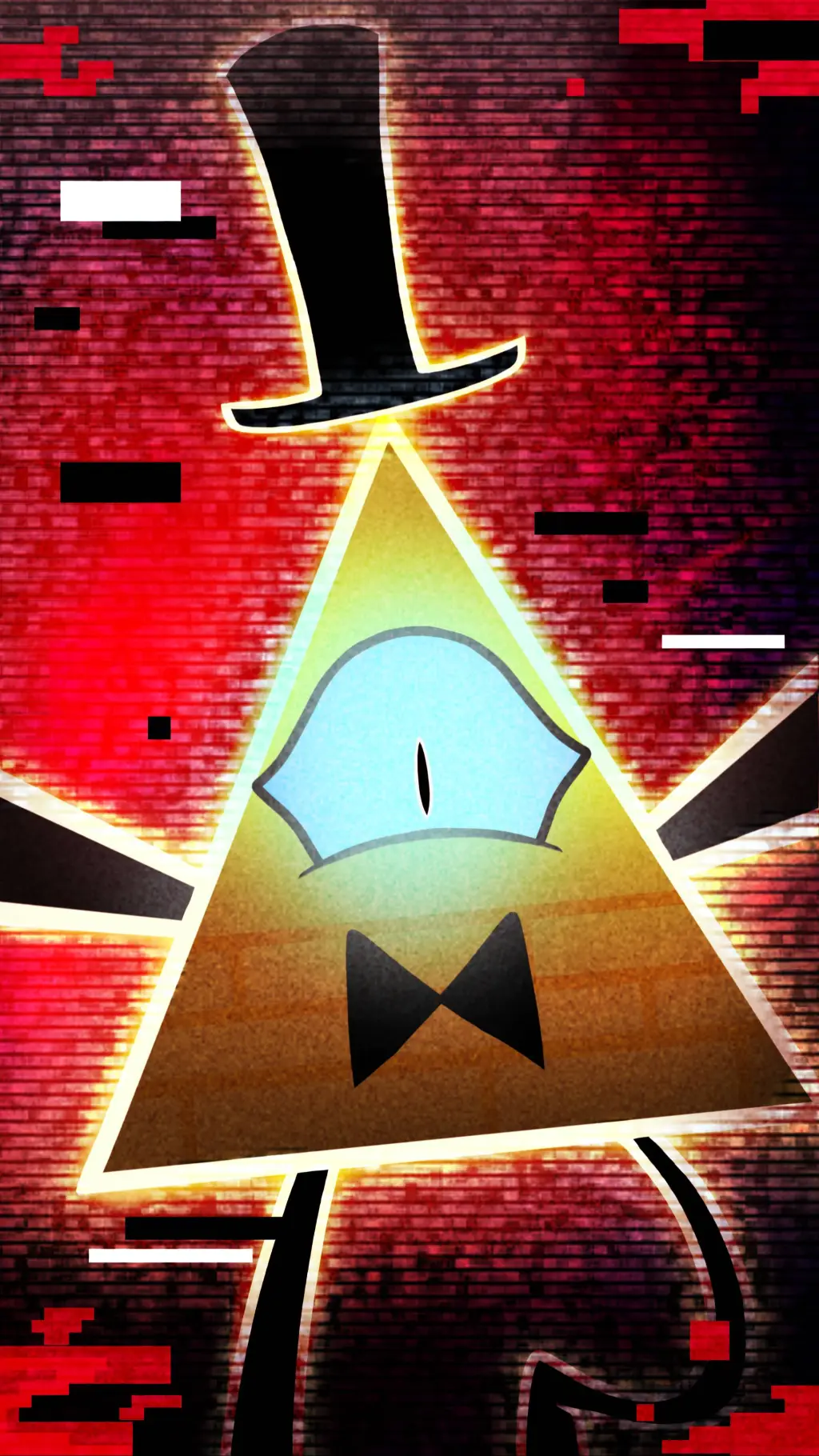 ai character: bill cipher  background
