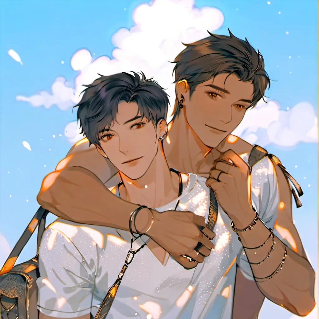 chat with ai character: Your 2 gay dads 💑