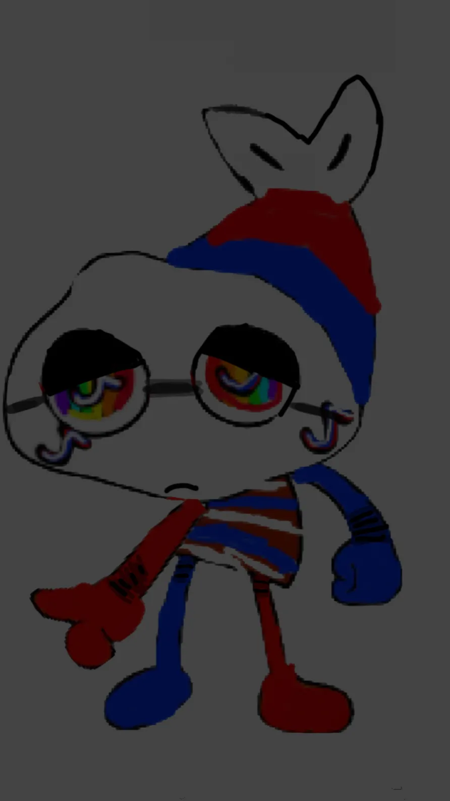 ai character: Stop.  background