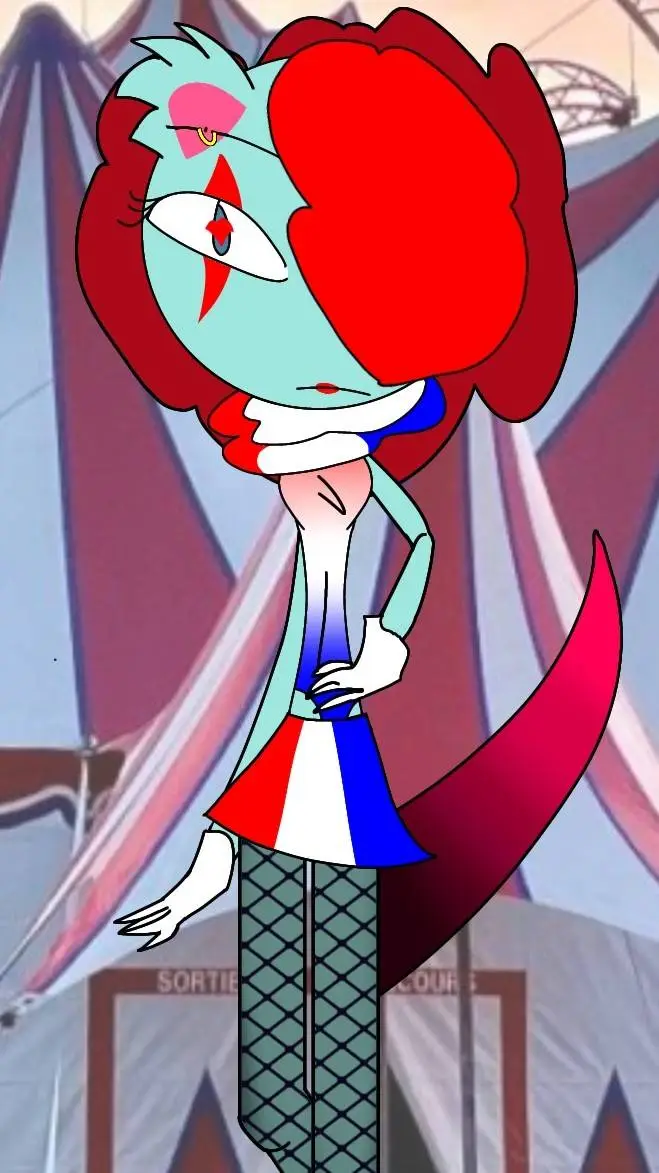 ai character: Meet FeeBee (OC)  background