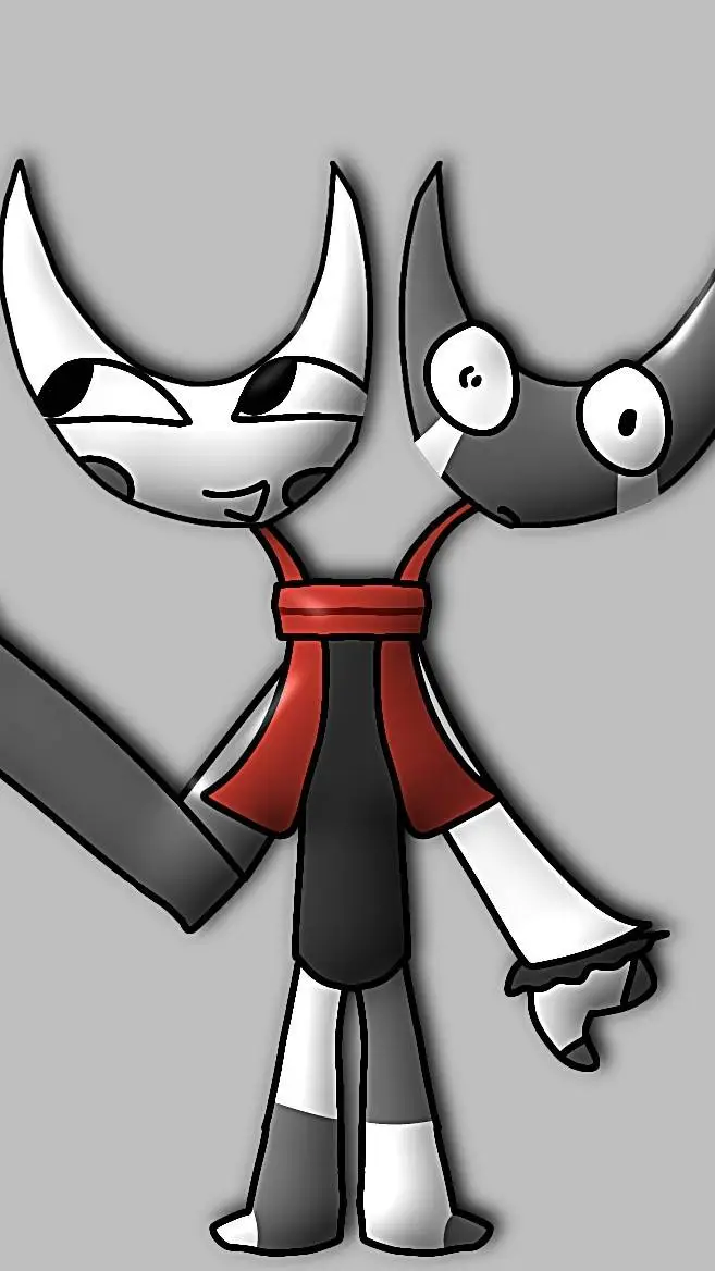 ai character: 🤍RND🖤 background