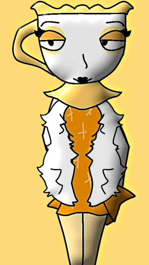 ai character: 💛🤍/Teagan/💛🧡 background