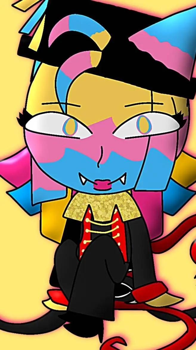 ai character: 💛💖💙🪅°Yatta°🪅💛💖💙 background