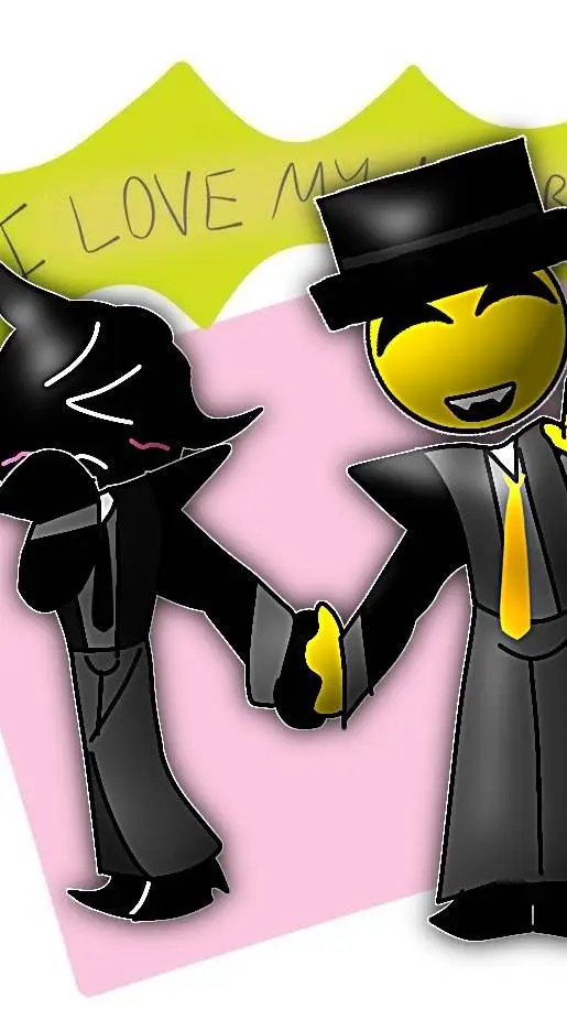 ai character: Smiley x 2nd background