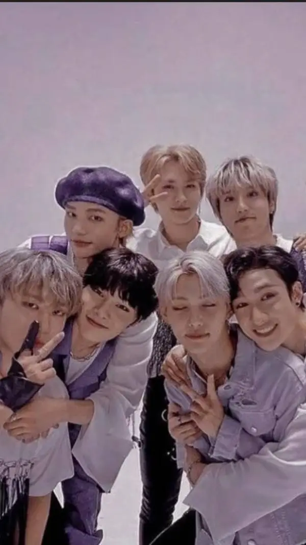 ai character: Stray Kids concert background