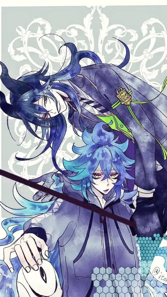 ai character: malleus x idia background