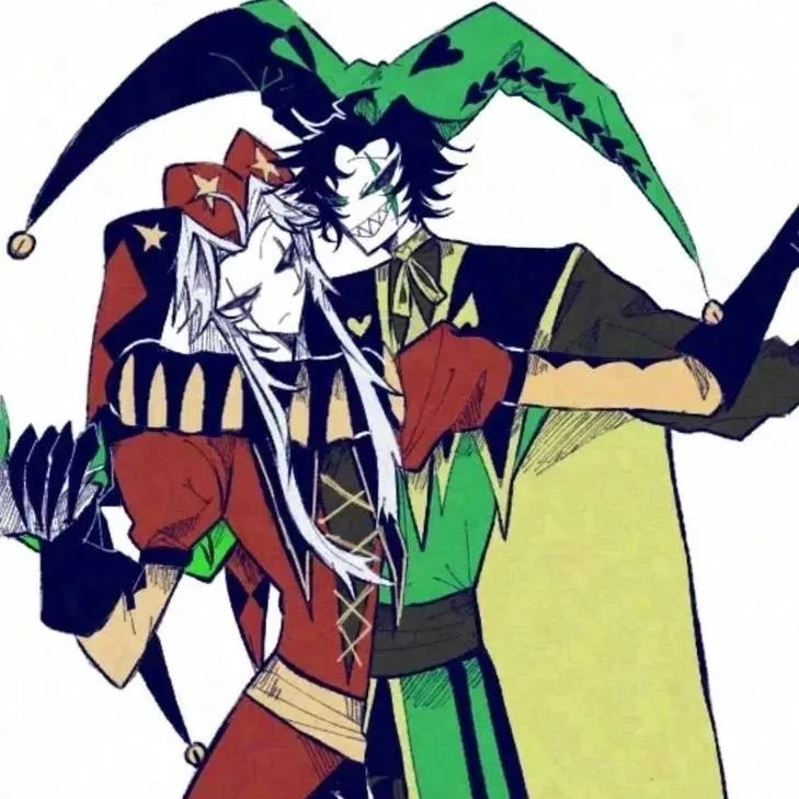 chat with ai character: harlequinxpierrot