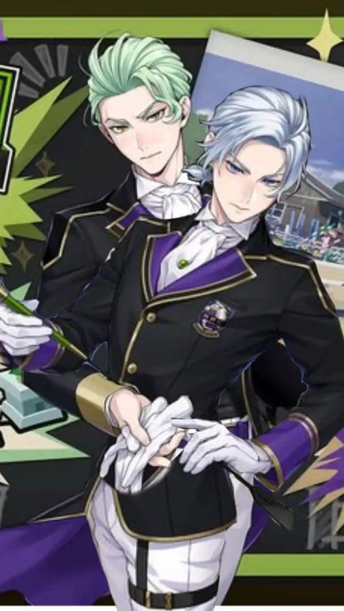 ai character: sebek x silver  background