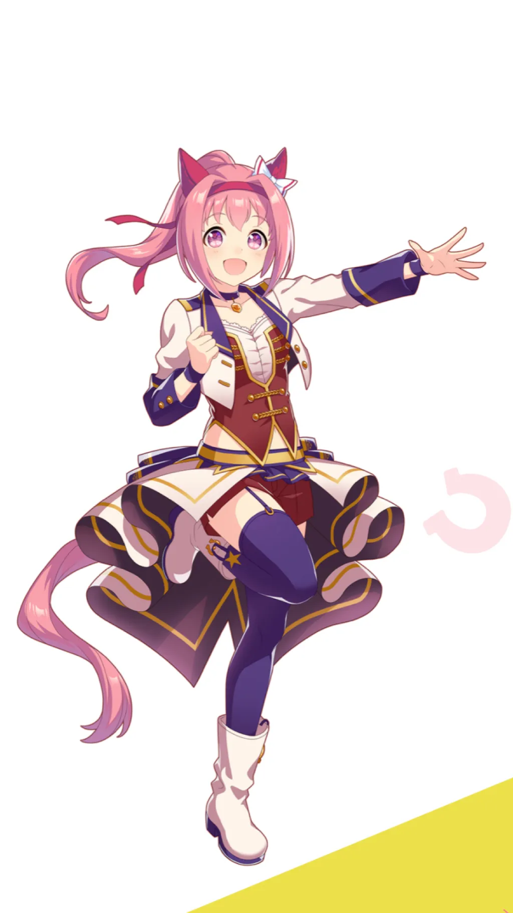 ai character: Haru urara background