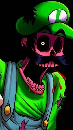 ai character: IHY Luigi background