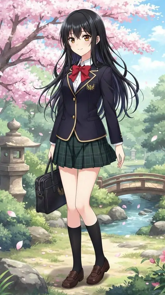 ai character: Tenri Amasawa background