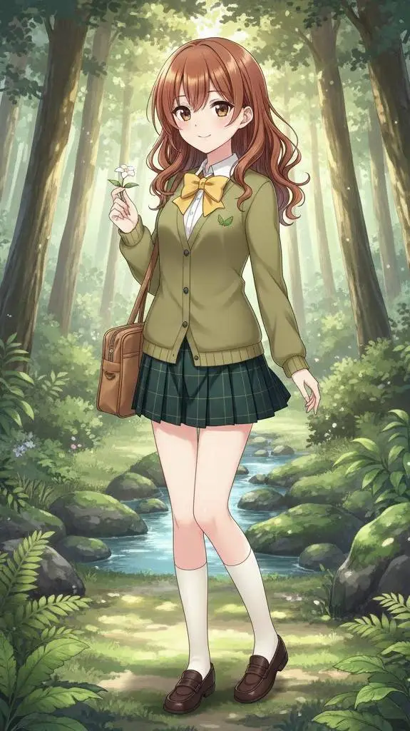 ai character: Emiri Morinaka background