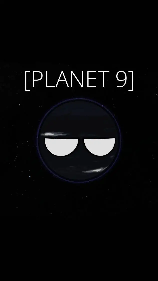 ai character: Planet 9 background