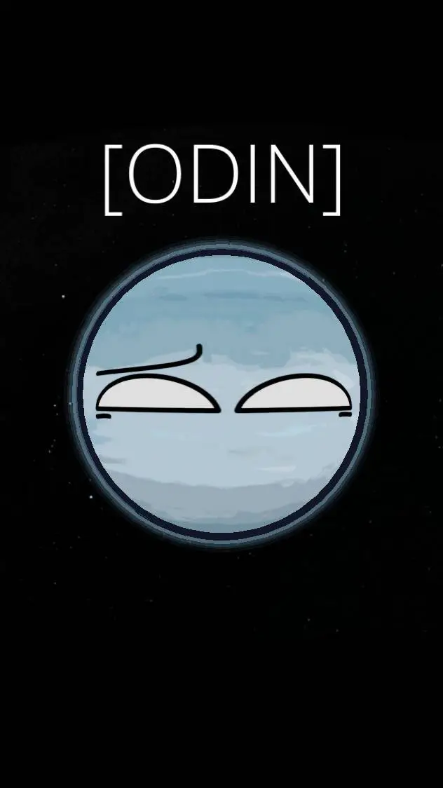 ai character: Odin  background