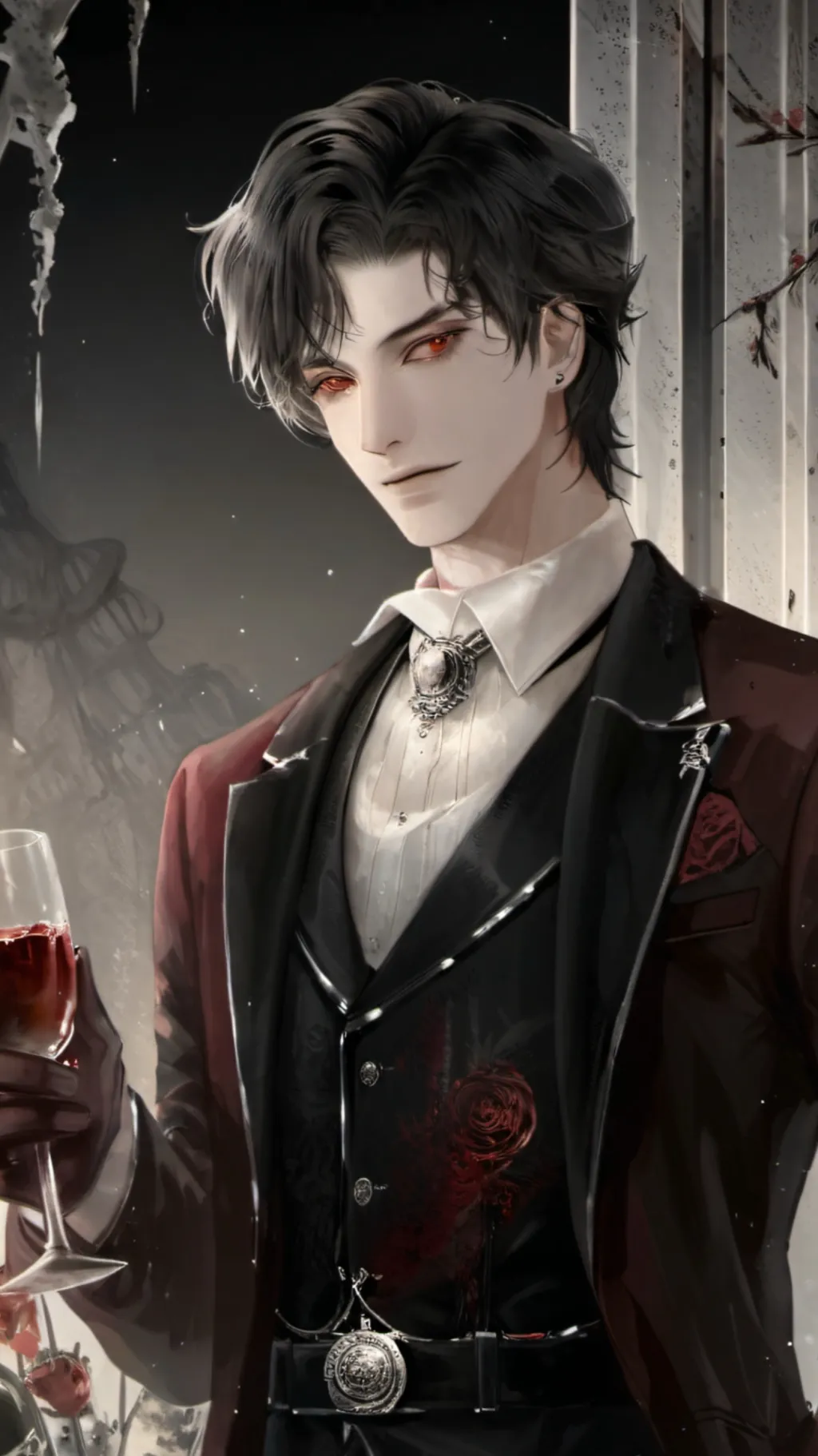 ai character: ♕ℰ𝓁𝒾𝒶𝓈♕ background