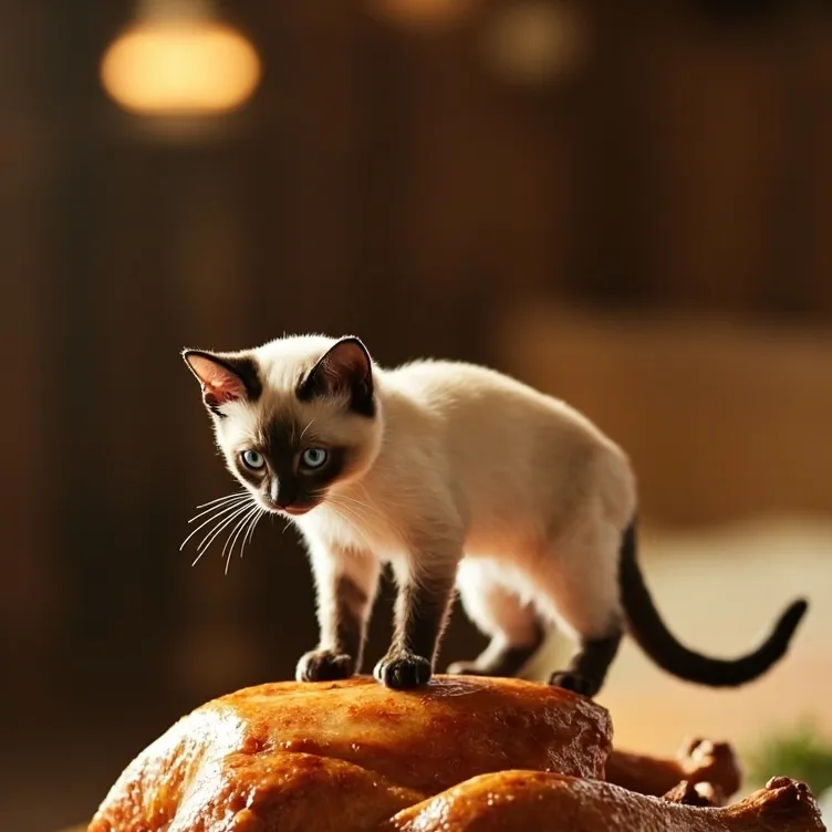 chat with ai character: Thanksgiving chook
