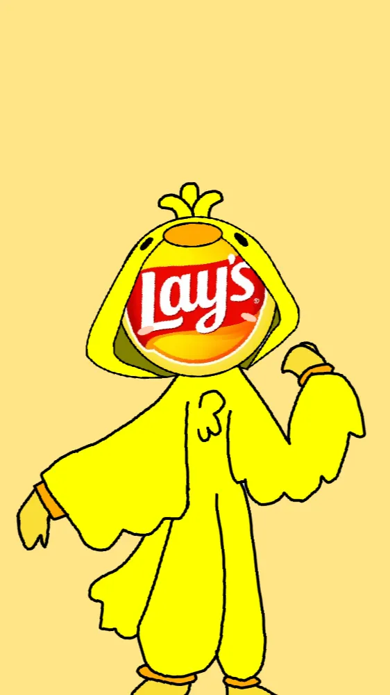 ai character: Lays (but human!?) background